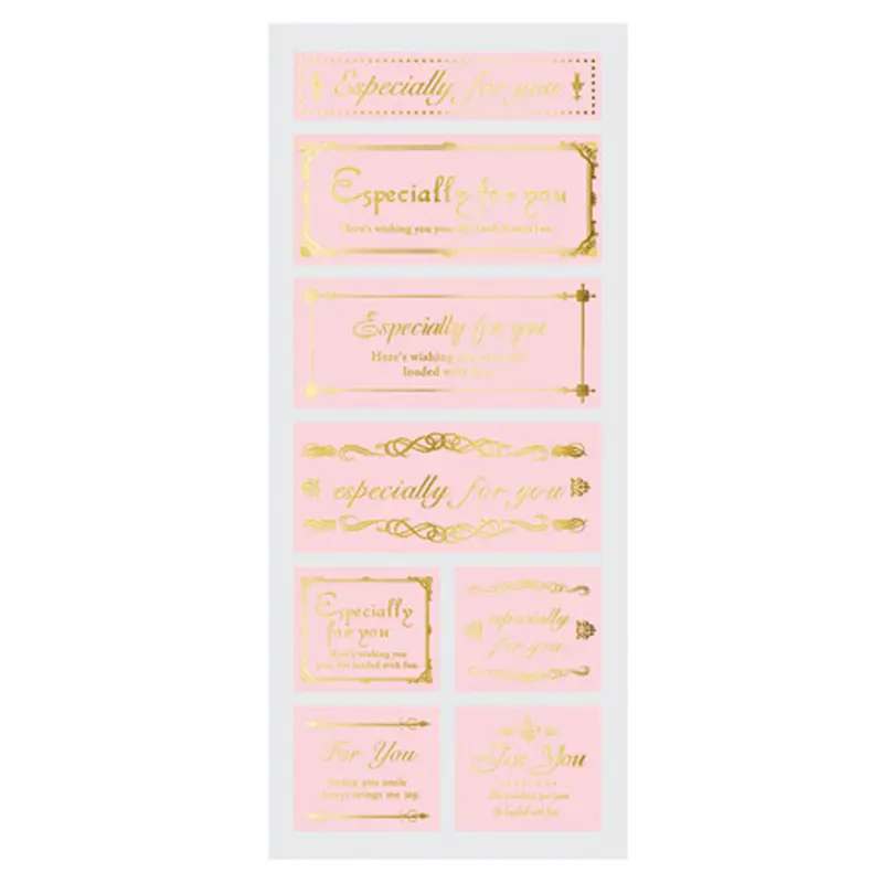 Tsutsumu Sticker - Especially For You Pink