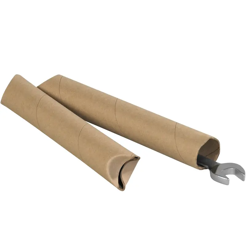 1 1/2 x 15 Kraft Crimped End Mailing Tubes .060 Gauge 70/Case