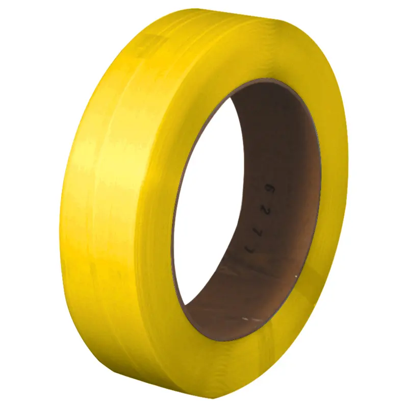 1/2" x .022 500# (16x6) Polypropylene Strap 7200 Feet YELLOW