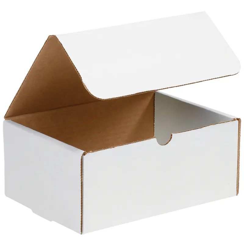 10 1/4 x 8 1/4 x 4 White Literature Mailers  50/Bundle