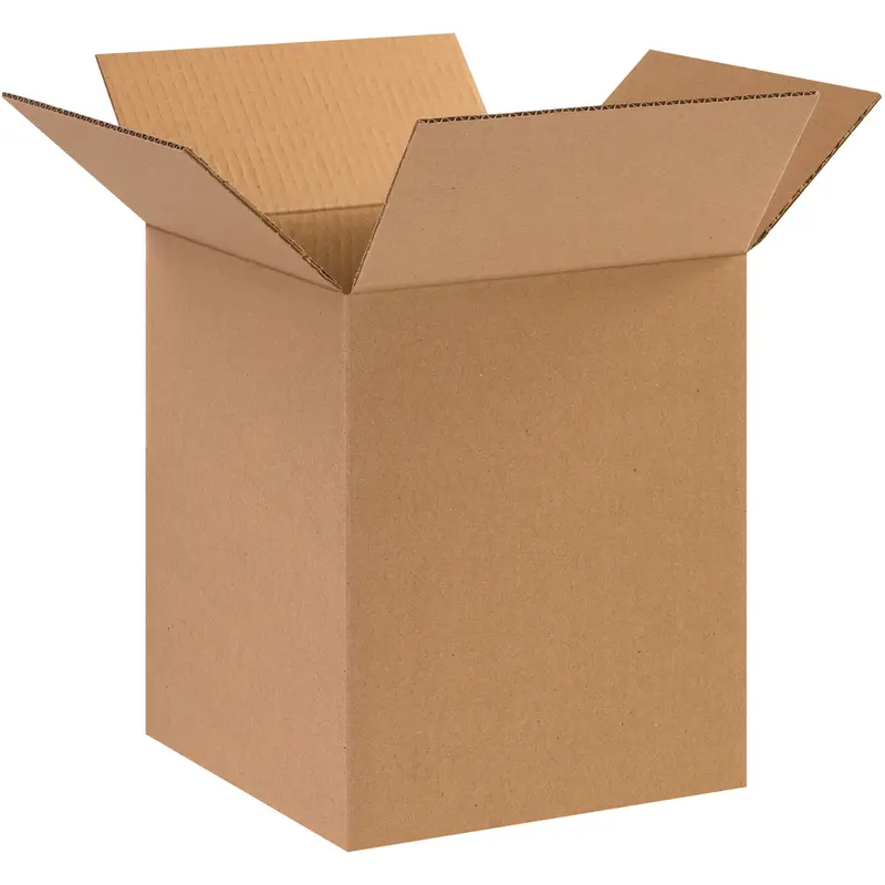 10 x 10 x 12 Corrugated Boxes 25/Bundle