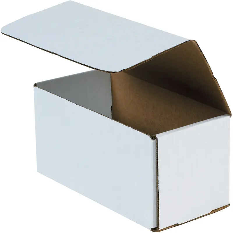 10 x 5 x 5 White Corrugated Mailers 50/Bundle