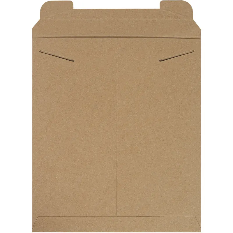 12 3/4 x 15 Kraft Rigid Mailer 100/Case