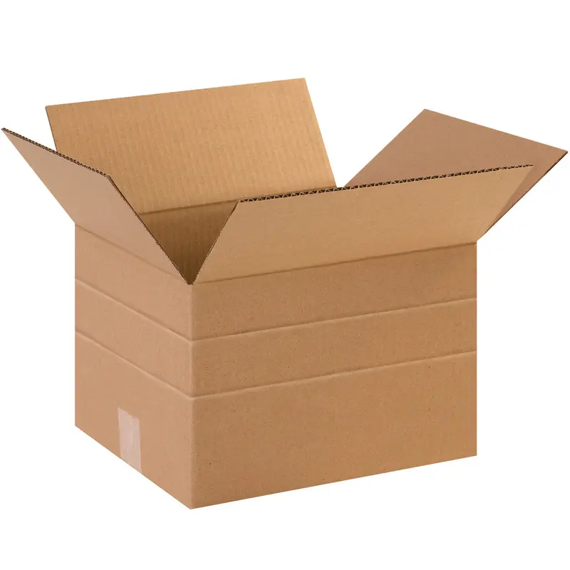 12 x 10 x 8 Multi Depth Corrugated Boxes  25/Bundle