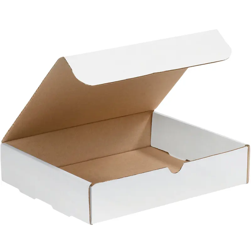 12 1/8 x 9 1/4 x 1 1/4 White Literature Mailers 50/Bundle