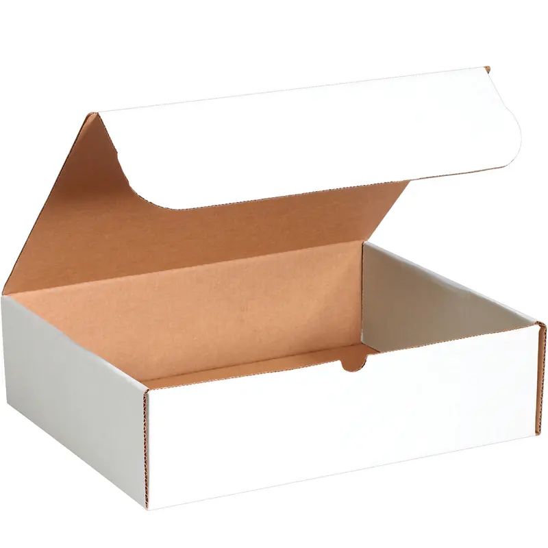 14 1/4 x 11 1/4 x 4 White Literature Mailers 50/Bundle