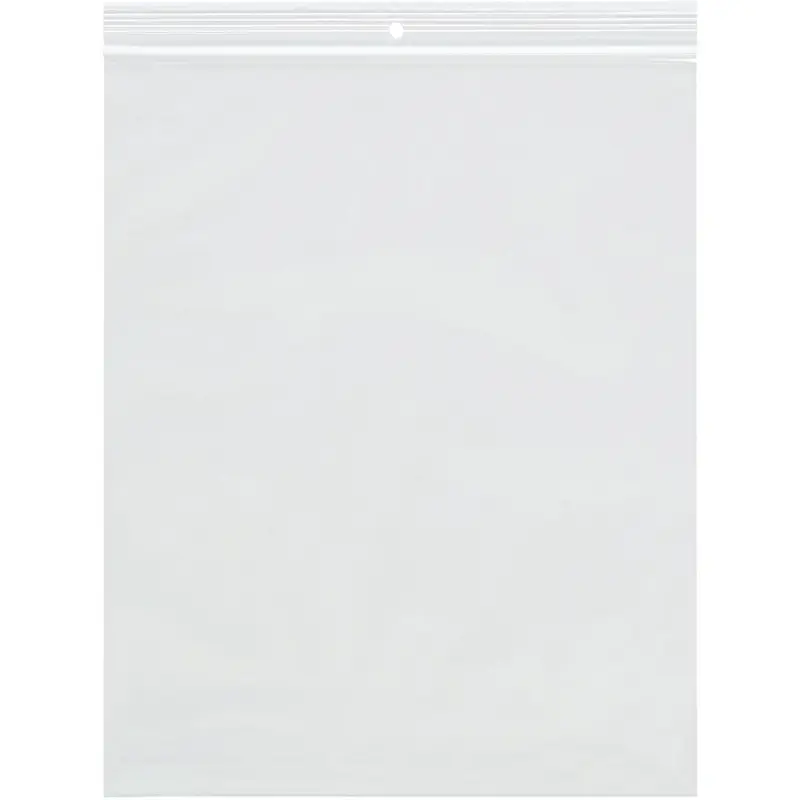 2 x 2 (2 mil) Reclosable Poly Bags With Hang Hole 1000/Case