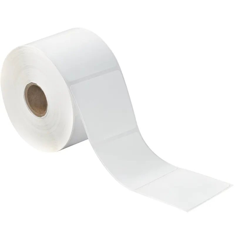 2 1/4 x 2" White Desktop Direct Thermal Labels 12/Case