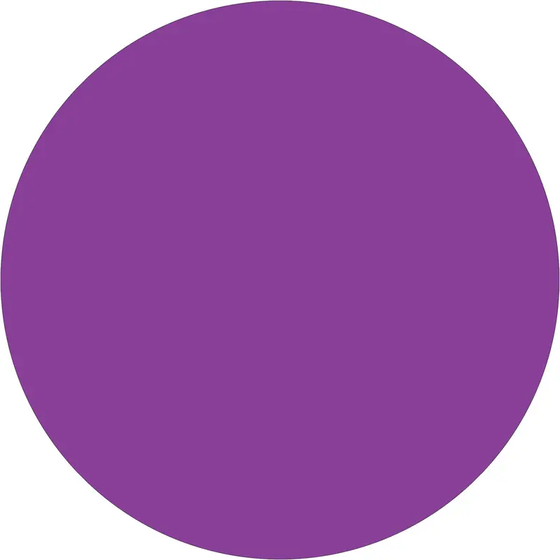 2" Purple Inventory Circle Labels 500/Roll