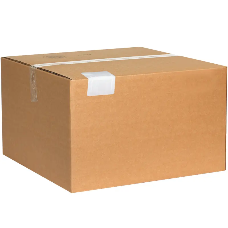 3 1/2 x 2 (for 2 inch strapping) White Plastic Corner Protectors 500/Case