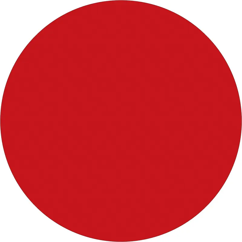 3/4" Red Inventory Circle Labels 500/Roll