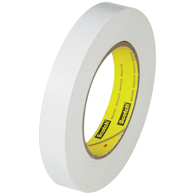 3/4" x 60 yds. 3M 256 White Flatback Tape 12/Case