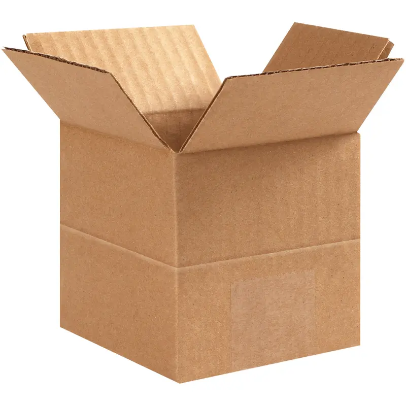4 x 4 x 4 Multi Depth Corrugated Boxes 25/Bundle