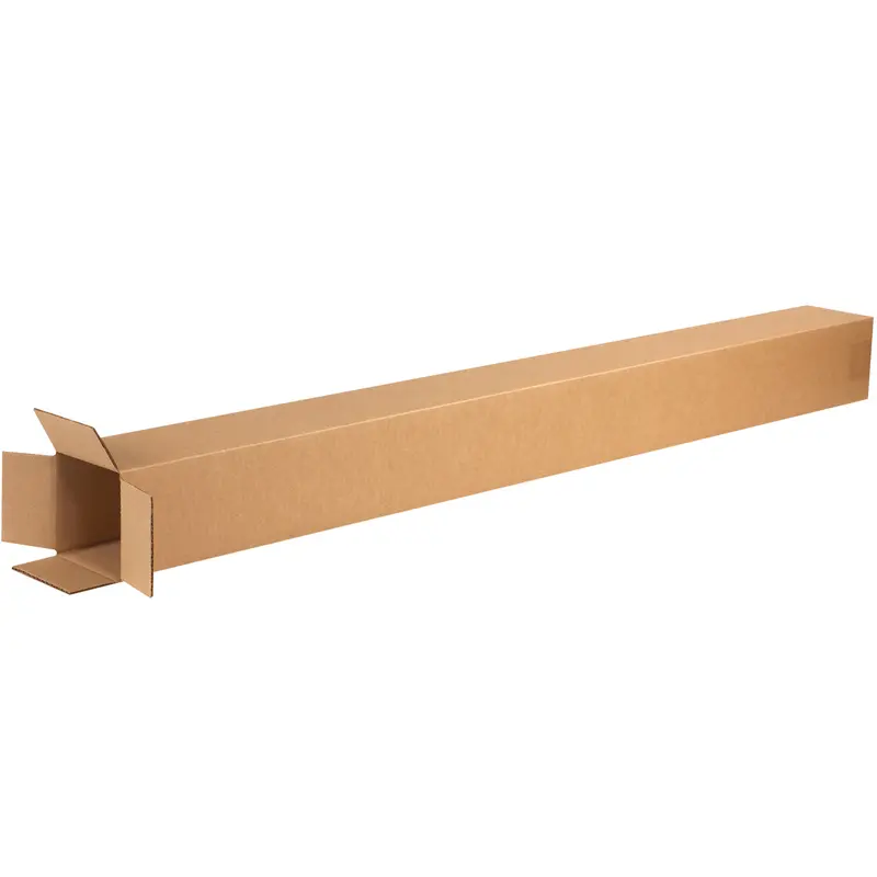 4 x 4 x 48 Tall Packing Boxes 25/Bundle