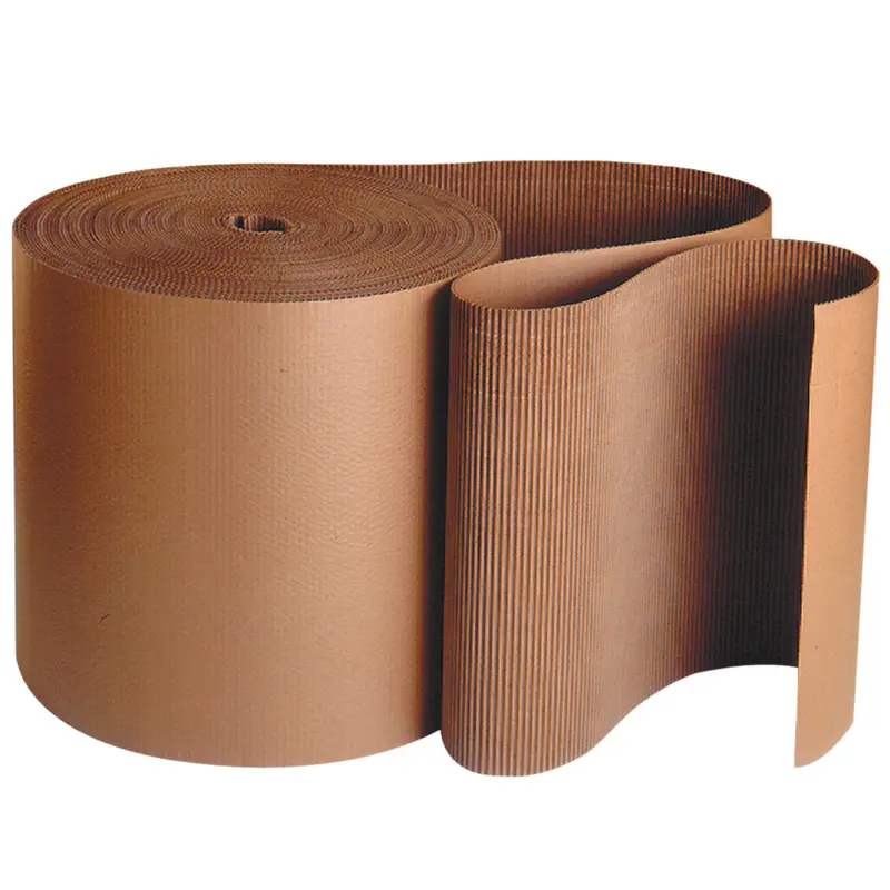 4" A-Flute Single Faced Corrugated 250 Feet/Roll