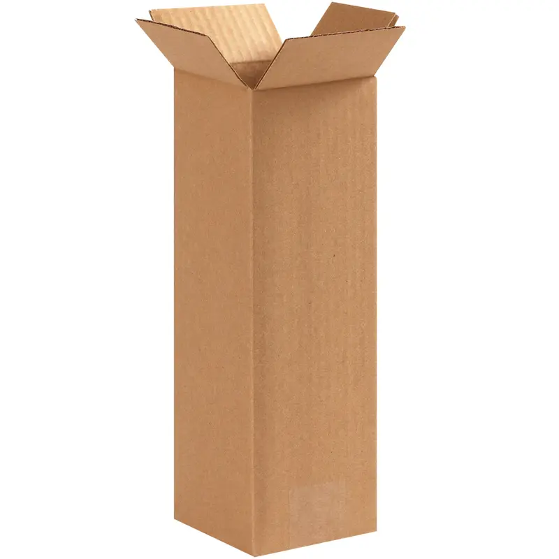 4 x 4 x 12 Corrugated Boxes 25/Bundle