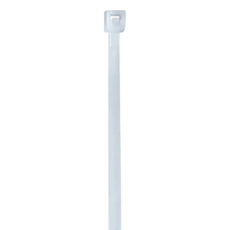 5 1/2" (18 lb Tensile) Clear Nylon Cable Ties 1000/Case