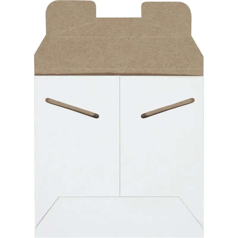 5 1/8 x 5 1/8 White Rigid Mailer 200/Case