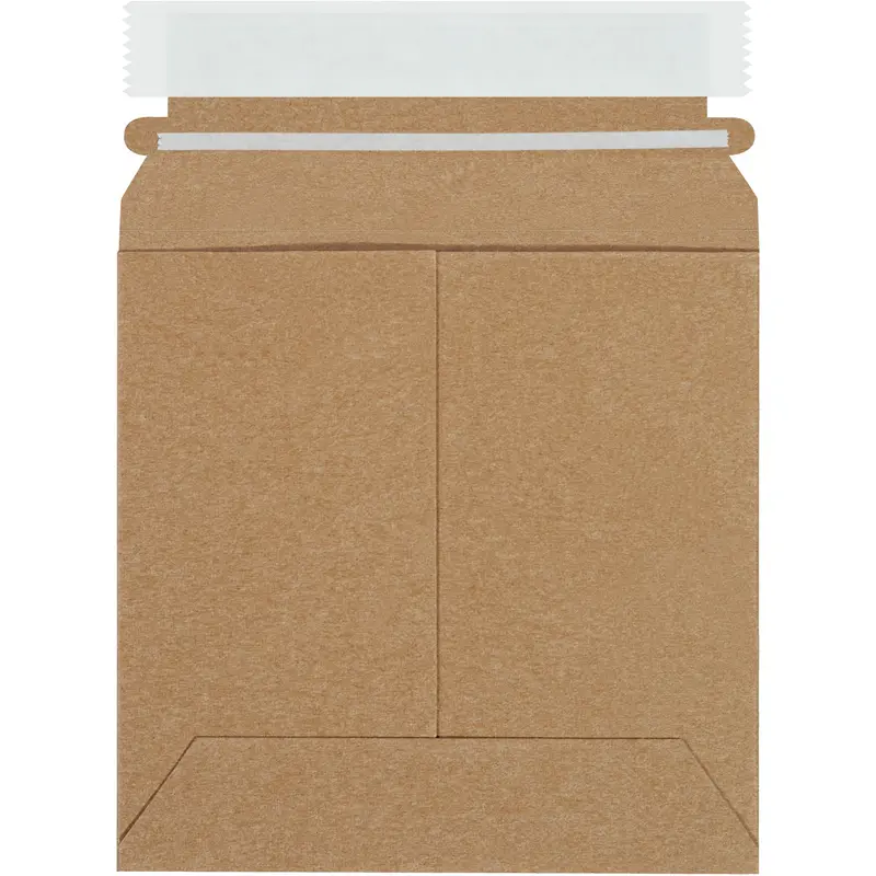 6 x 6 Self-Seal Kraft Rigid Mailer 200/Case