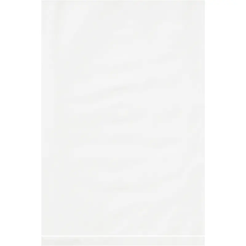 6 x 9 - 2 Mil White Flat Poly Bags 1000/Case