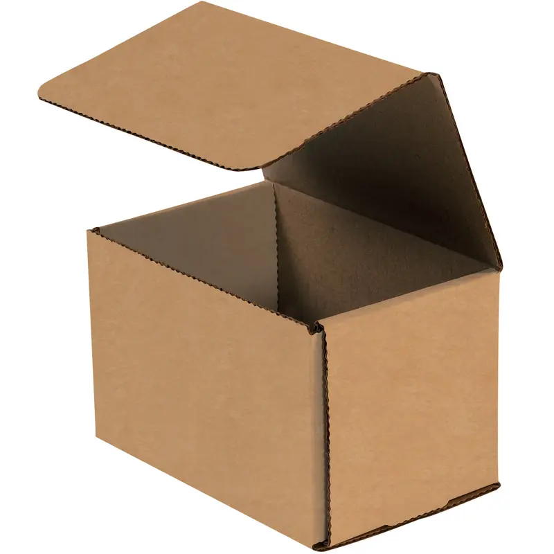 6 x 5 x 5 Brown Corrugated Mailers  50/Bundle