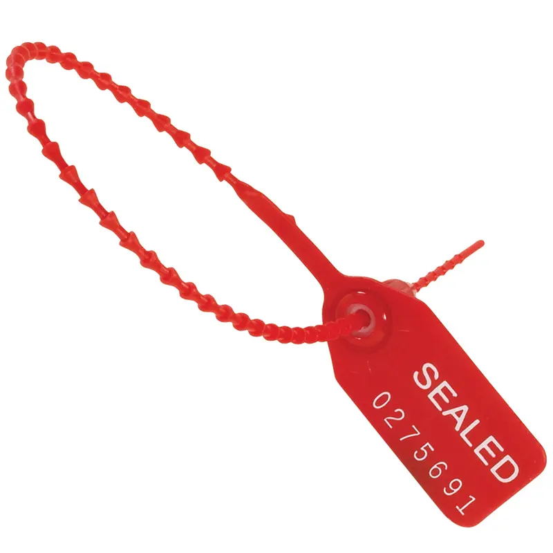 9" Red Tug Tight Pull-Tight Seals 100/Case