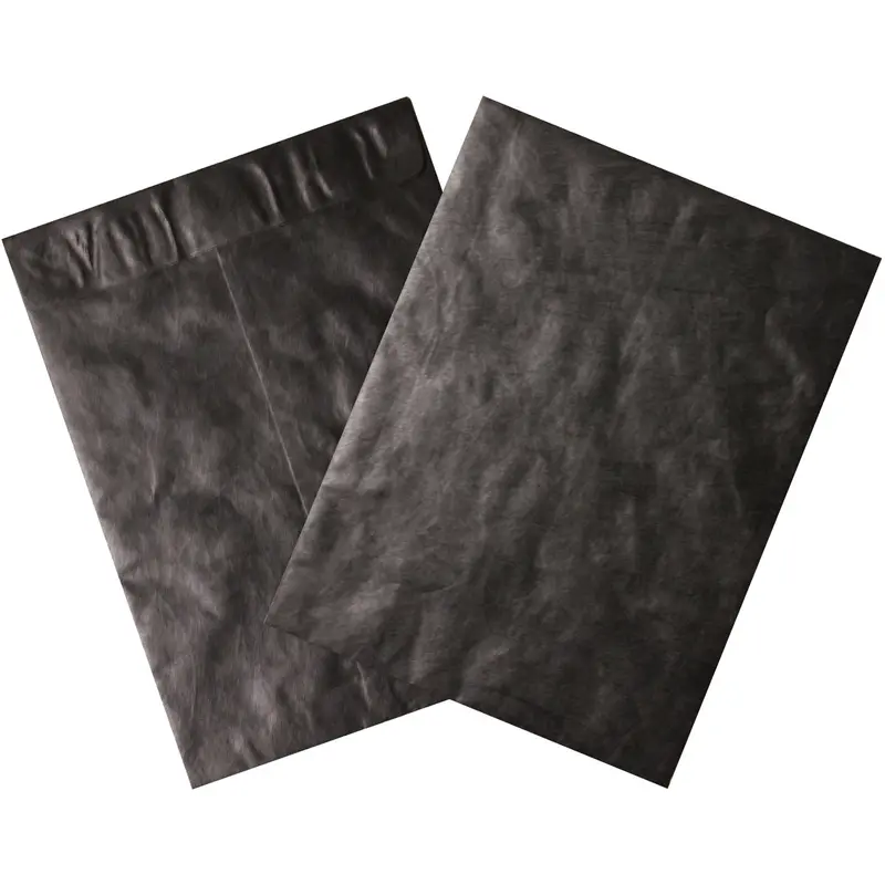 9 x 12 Black Tyvek Envelopes 100/Case