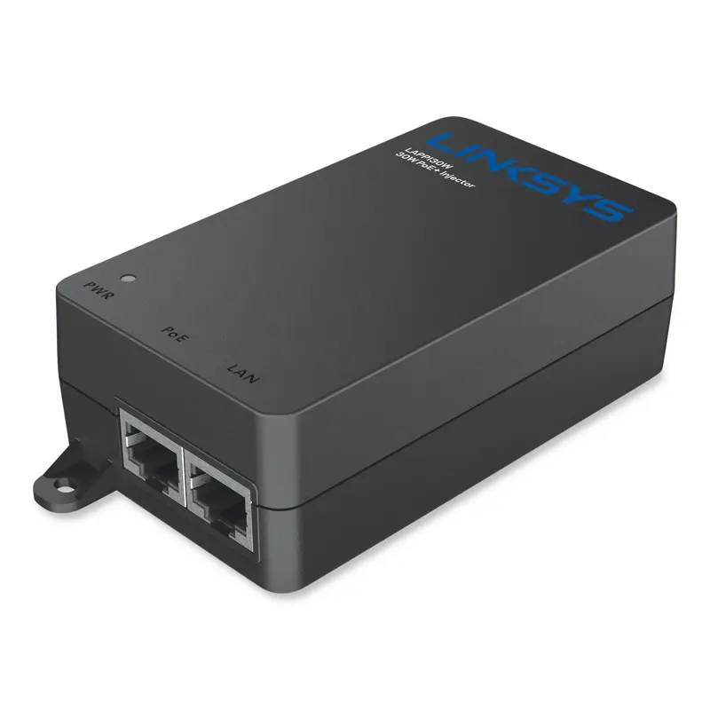 30W 802.3at Gigabit PoE  Injector, 2 Ports, TAA Compliant