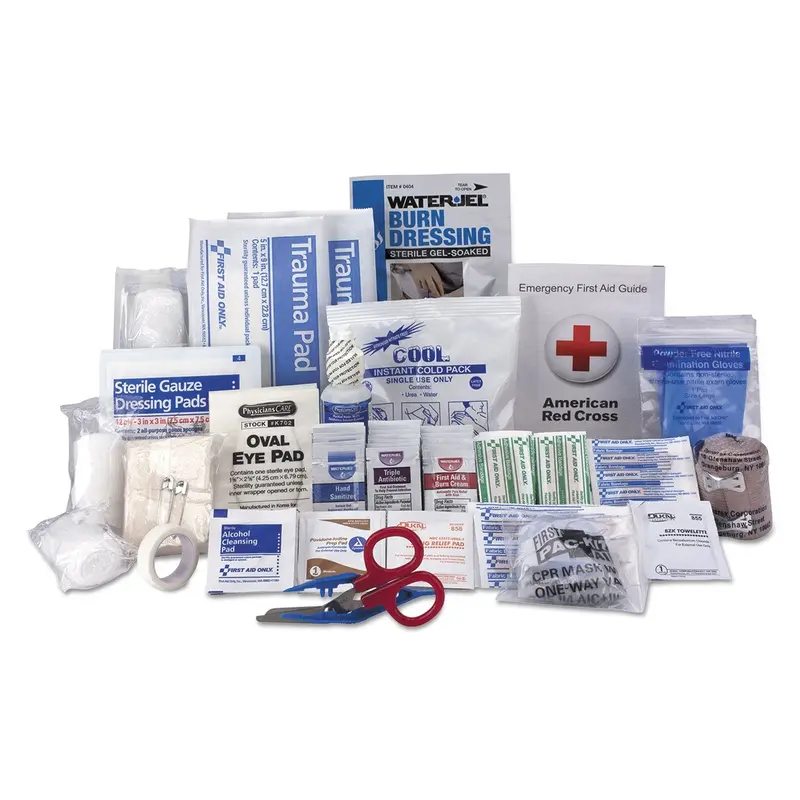 50 Person ANSI A  First Aid Kit Refill, 183 Pieces