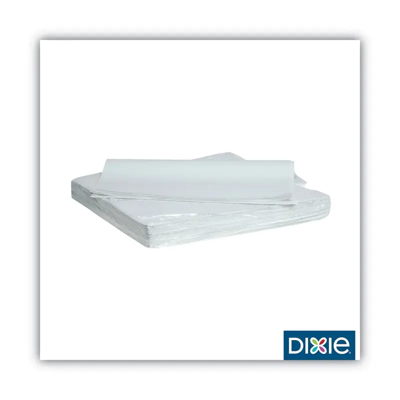 All-Purpose Food Wrap, Dry Wax Paper, 15 x 16, White, 1,000 Sheets/Pack, 3 Packs/Carton