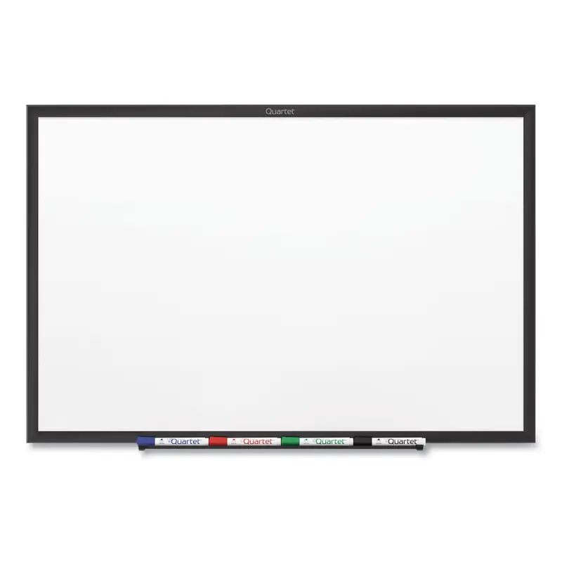 Classic Series Nano-Clean Dry Erase Board, 24 x 18, White Surface, Black Aluminum Frame
