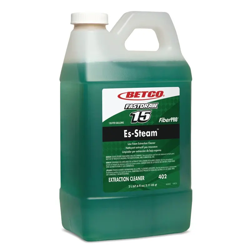 FiberPRO Es-Steam Carpet Cleaner, Country Fresh, 2 L Bottle, 4/Carton