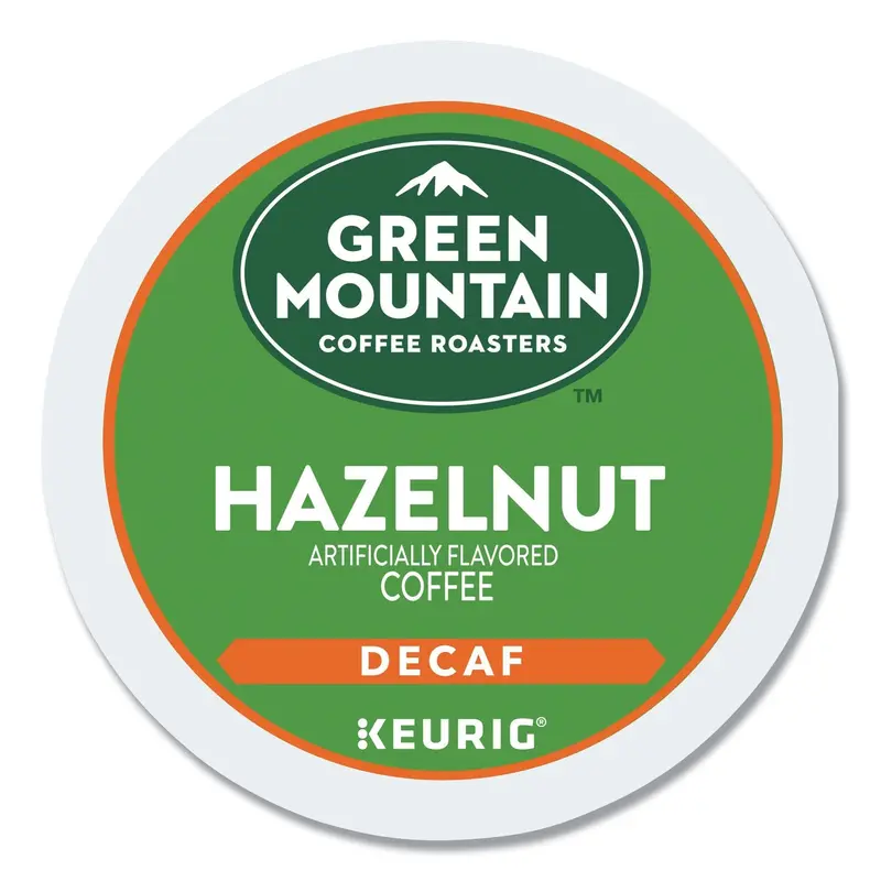 Hazelnut Decaf Coffee K-Cups, 24/Box