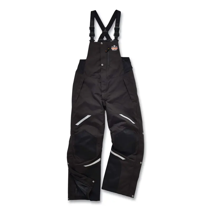 N-Ferno 6471 Thermal Bibs with 500D Nylon Shell, Small, Black