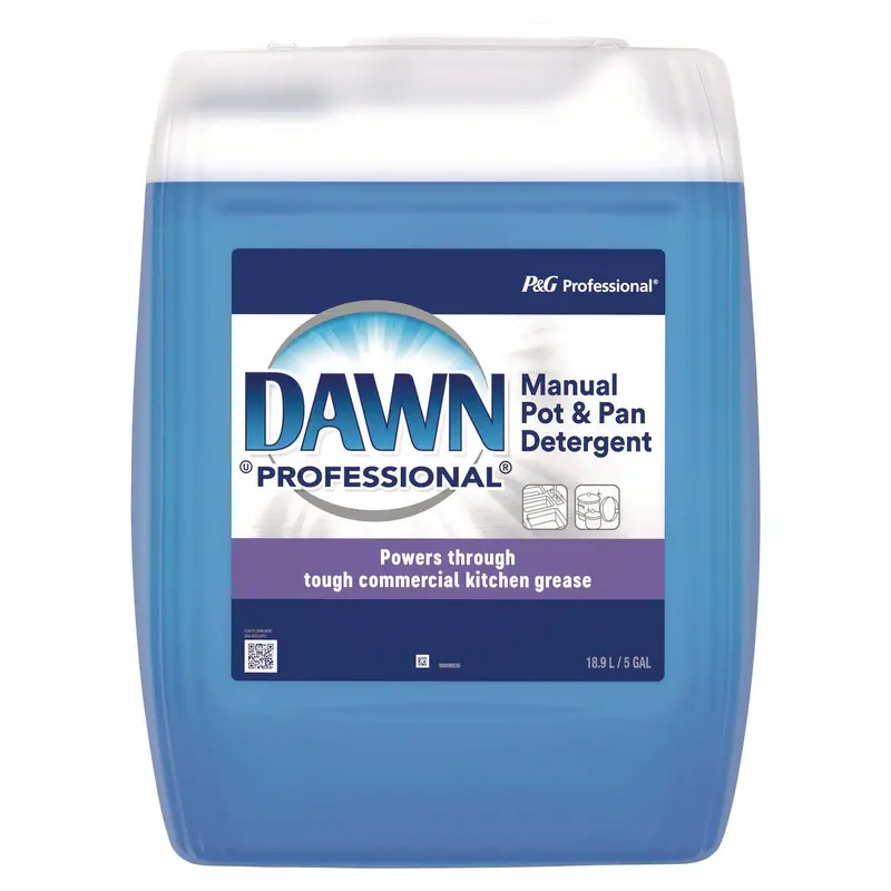 Professional Manual Pot and Pan Dish Detergent, Original Scent, 5 gal Bottle, 34/Pallet