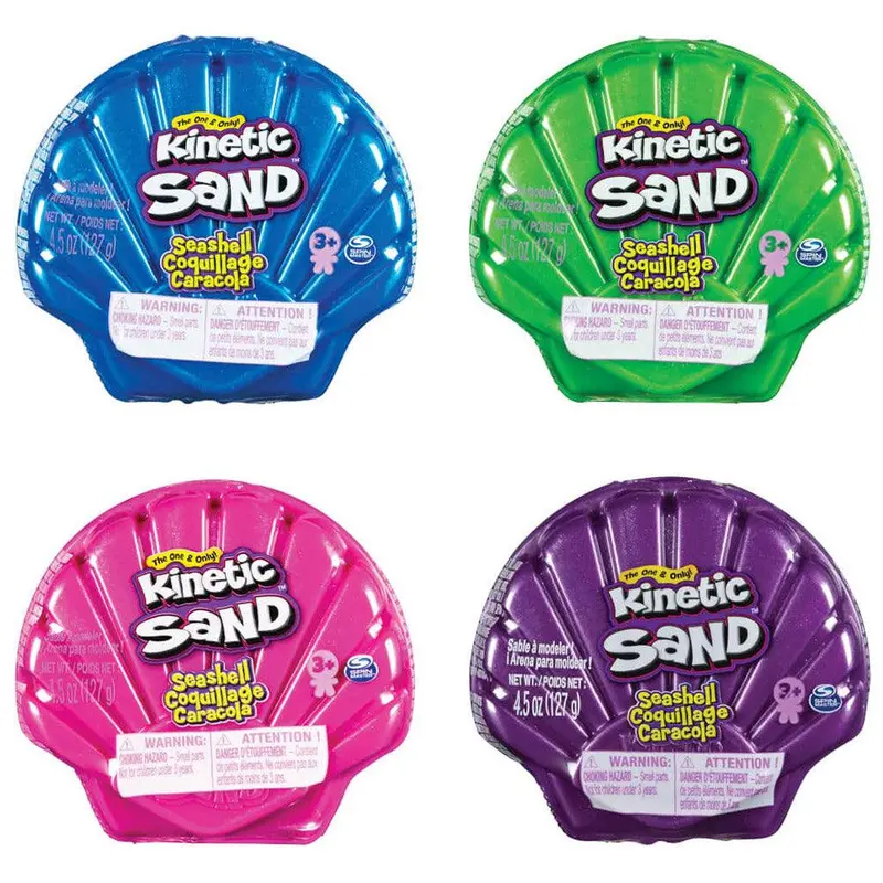 Kinetic Sand Sea Shell Asst