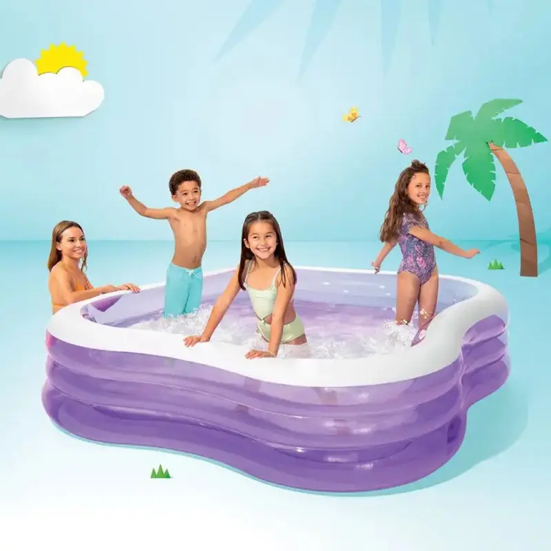 (NET) 57495NP Intex Swimcenter Swimming Pool