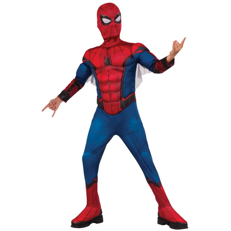 ( Net ) Spider Man Children Costume For KidsSmall