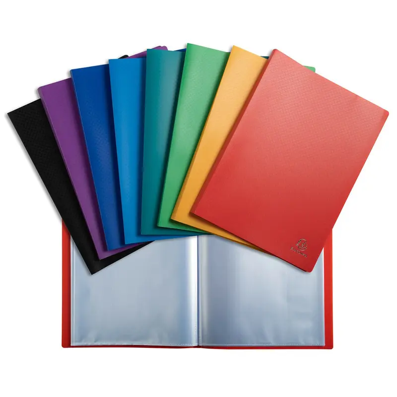 (NET) Faber Castell A4 soft cover display book, 20pktsblue