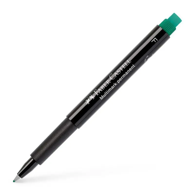 (NET) Faber Castell OHP Marker Permanent F, Green