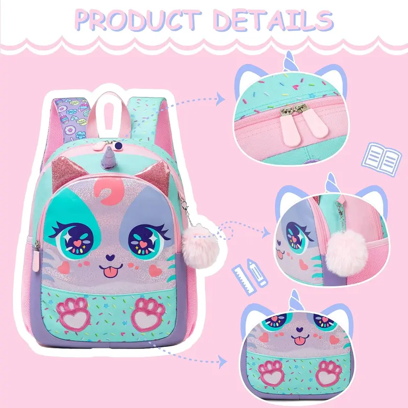 (NET) Girls Smiggle Pink Backpack