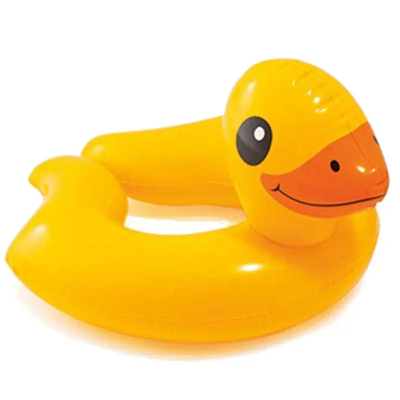 (NET) Intex 59220NP Animal Split Swim RingDuck