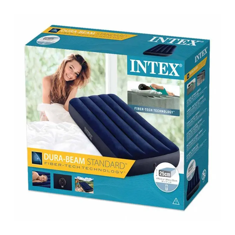 (NET) Intex  Dura Beam Standard Classic Downy Air Bed