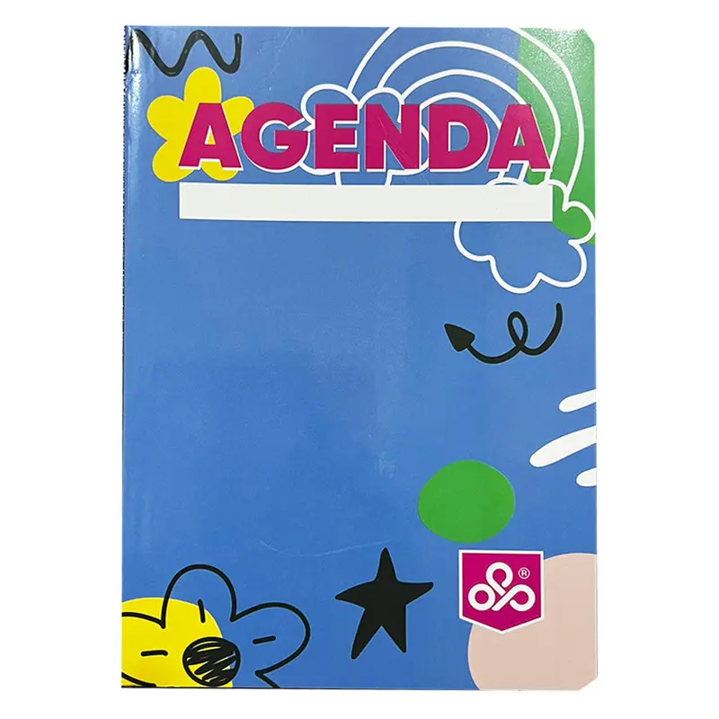 (NET) OPP Agenda Picture Dated 60 gsm S.C Cover 64 Sheets / 12 x 16.5 cmStyle 1