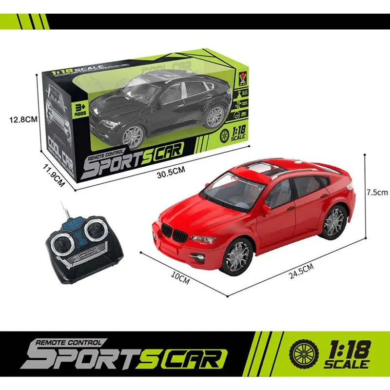 (Net) Remote Control Sport Racing Toy CarRed
