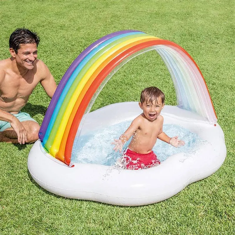 (NET)INTEX RAINBOW CLOUD BABY POOL