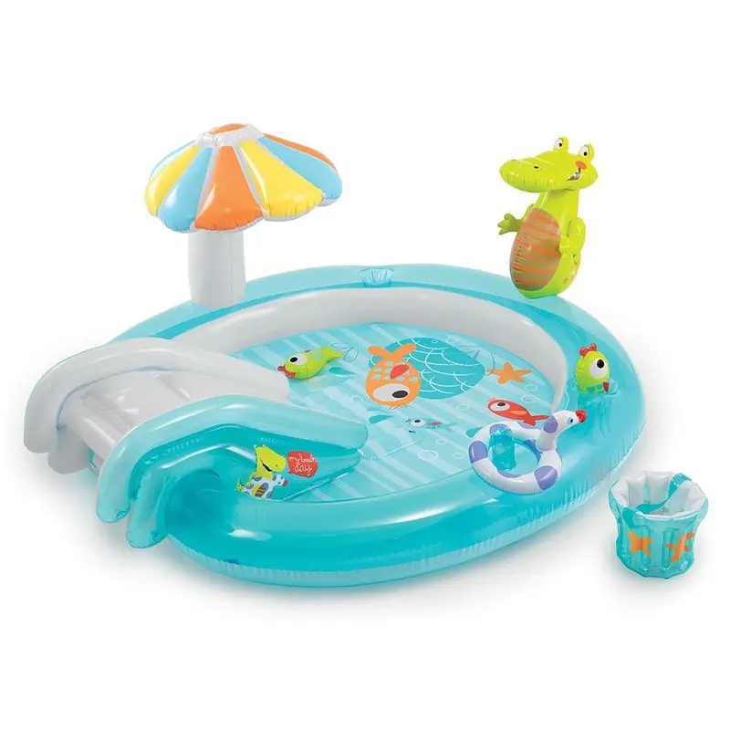 (NET)Intex Inflatable Gator Play Center