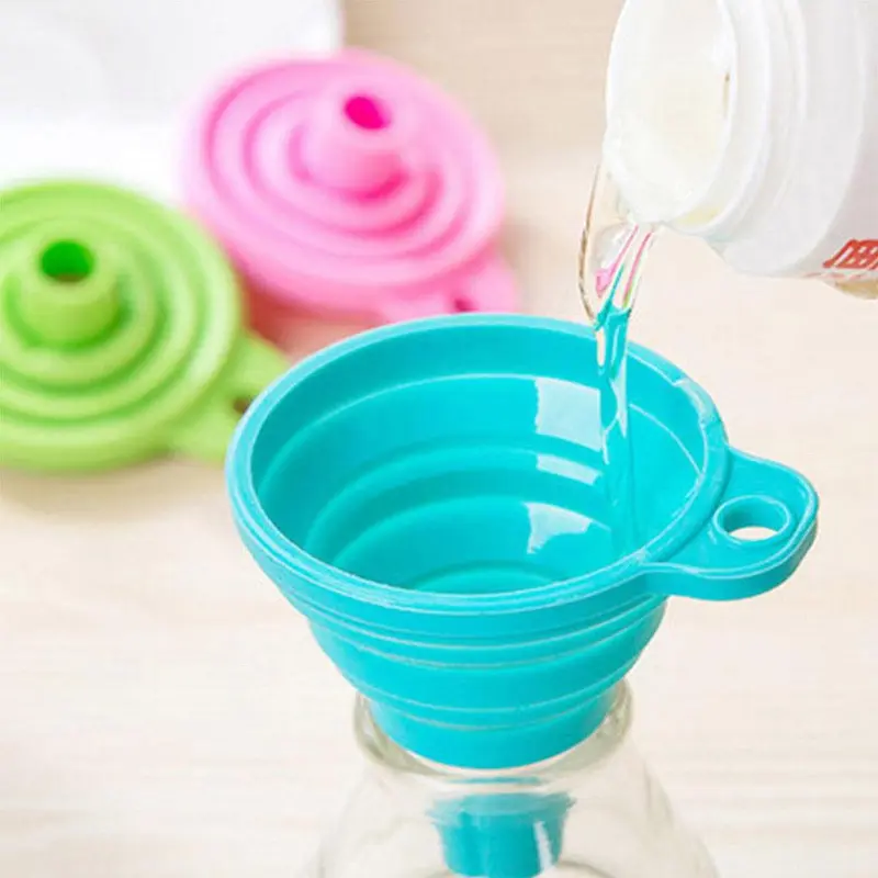 **NET**Mini Collapsible Silicone Funnel / KC22-75Green