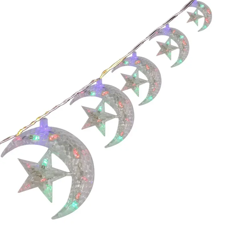 20 LED Ramadan Eid String Lights Moon Star