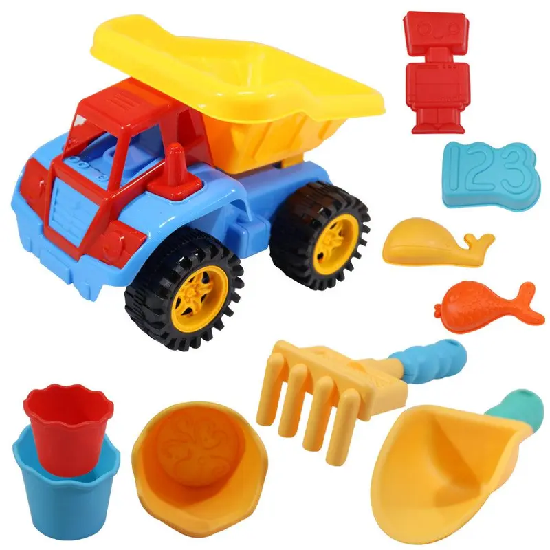 Beach Truck Bucket ToysBlue